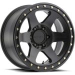 con6 black 6lug white