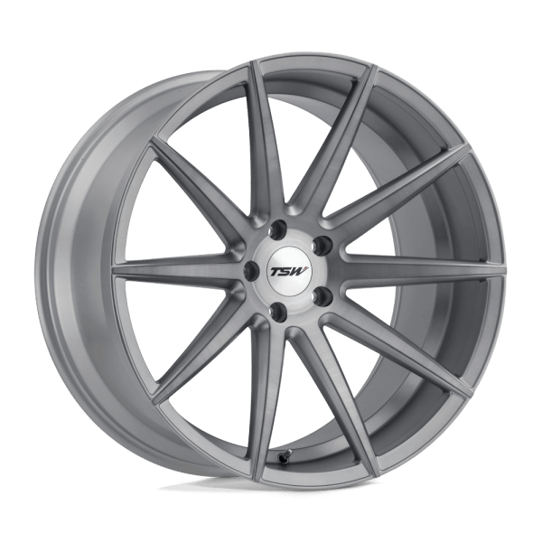 alloy wheels rims tsw clypse 5 lug titanium matte brushed face 22x11 std png