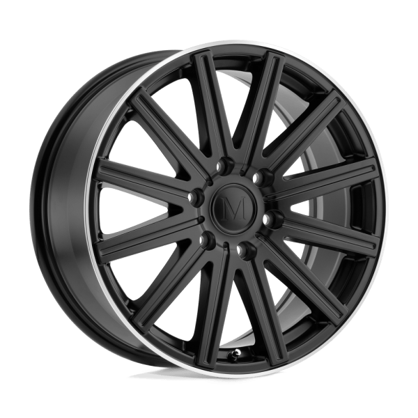 mercedes wheels rims mandrus stark 6 lug matte black machine lip std org png