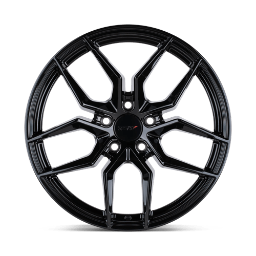 alloy wheels rims tsw silvano 5 lug gloss black face org png