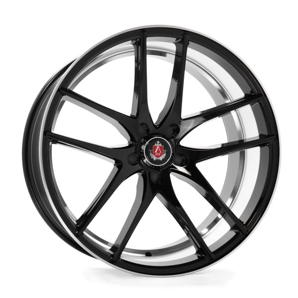 EX12 black mb spin axe wheels 1 of 1