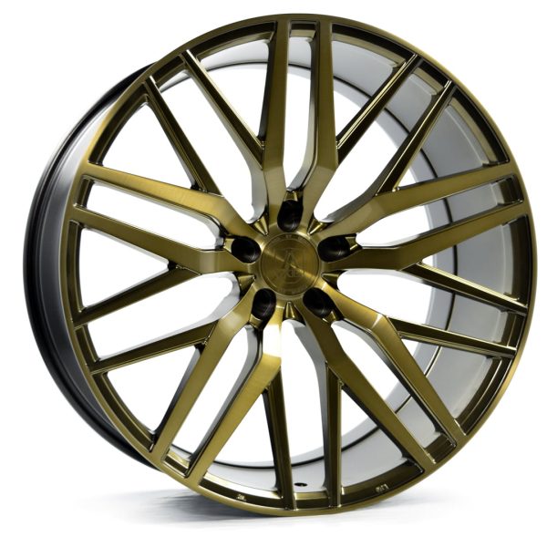 EX30 Dirty Bronze axe wheels spin 18