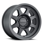 MR701 wheel 5lug matte black 17x8 5 1000