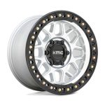 Kmc Km549 Grs Wheel 17x85 6x55 6x1397 Machined Black Lip 0mm FREE LUG NUTS KM54978568500 BB Wheels 1546992 20109 1