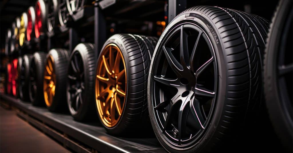 MRR staggered wheels set for premium vehicles"