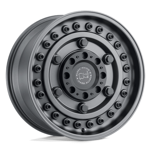 armory 9 5 truck wheels rims black rhino armory 5 lug gunblack std png