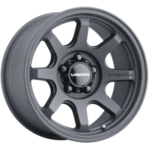 Vision 351 Flow Satin Black 18×9 6×139.7 +18