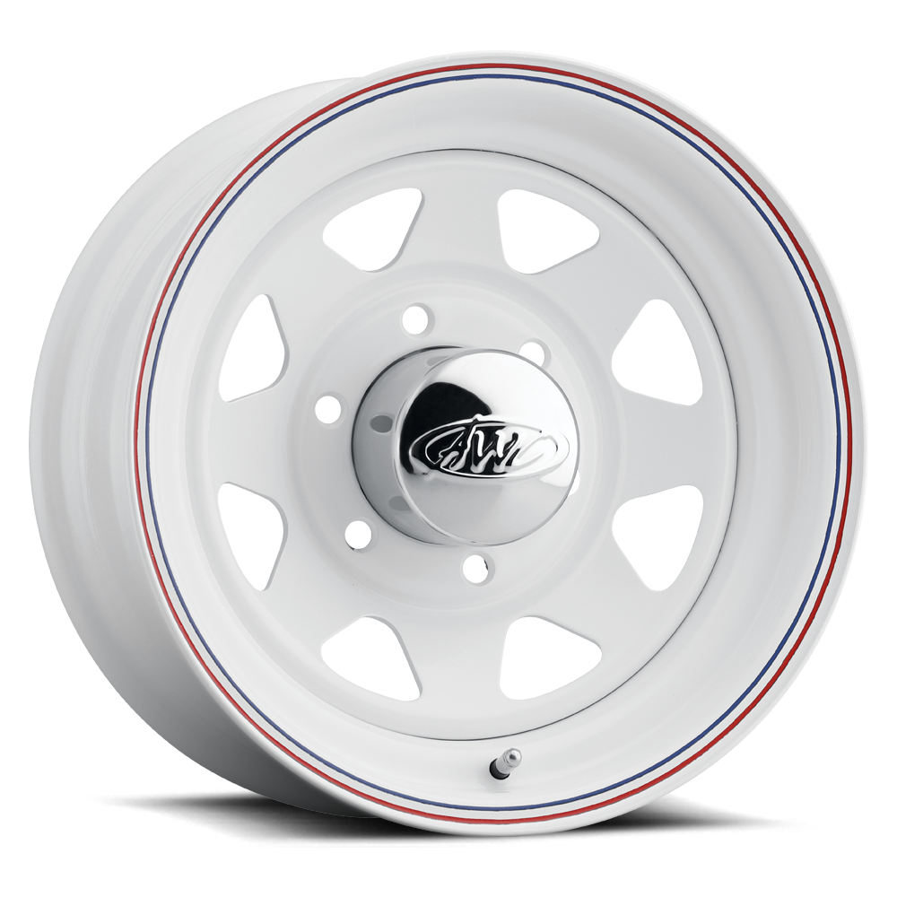 80 White 8 Spoke