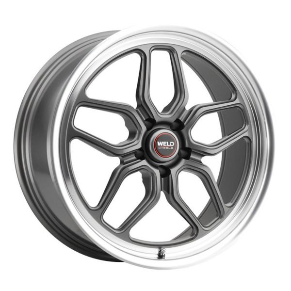 S108 Laguna Street 22×8.5 +6 5×127 Gloss Gunmetal Milled