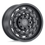 web arsenal 9.5 truck wheels rims black rhino arsenal 5 lug textured matte black std
