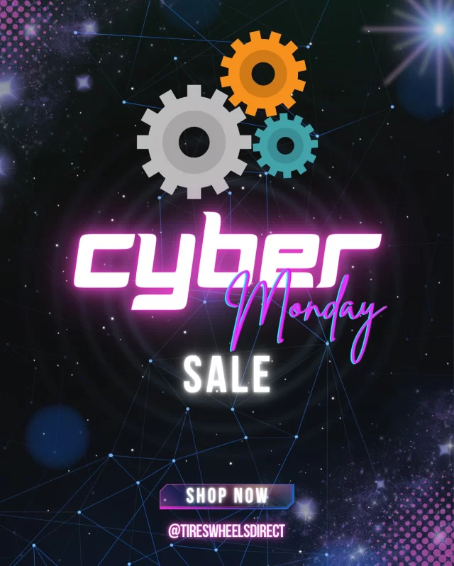 Cyber Monday deals!🔥 Check out www.tireswheelsdirect.com to know more. 😉